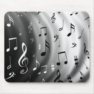 Mousepad Notas da música