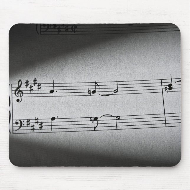 Mousepad Notas da música (Frente)