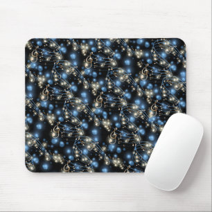 Mousepad Notas de Música e Luzes de Festas de Férias