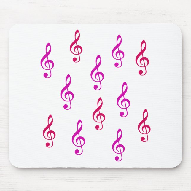 Mousepad Notas - música (Frente)