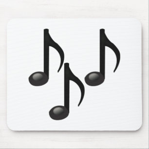 Mousepad Notas Musicais - Emoji