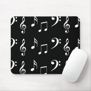 Mousepad Notas Musicais Música