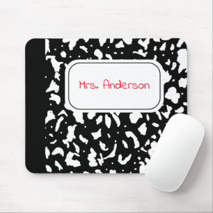 Mousepad Notebook Marble Composition Personalizado