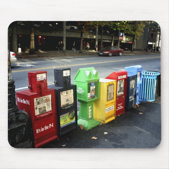 Mousepad Notícia de Seattle (Frente)