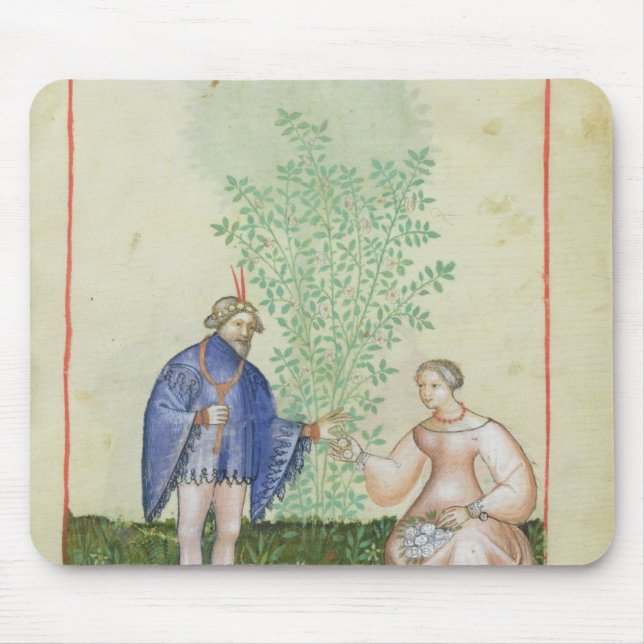 Mousepad Nouv Acq LatRoses, 'de Tacuinum Sanitatis (Frente)