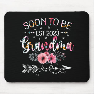 Mousepad Nova Avó Dia das Mães Logo Serei Avó Est 20