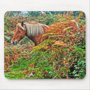 Mousepad Nova floresta Pony & Bracken para amantes de caval
