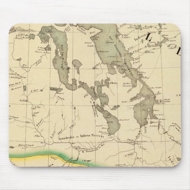 Mousepad Nova Grã-Bretanha, América 33 (Frente)