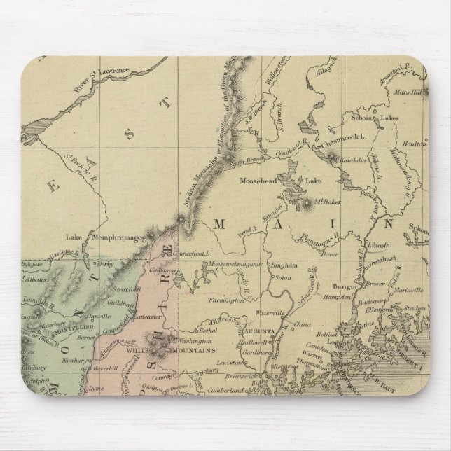 Mousepad Nova Inglaterra (Frente)