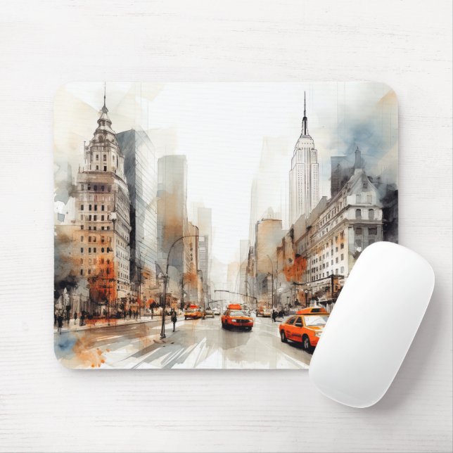 Mousepad Nova Iorque (Com mouse)