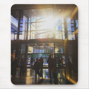 Mousepad Nova Iorque Columbus Circ Shoppers Sunlight
