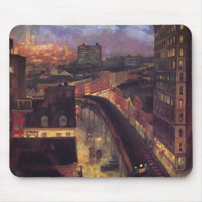Mousepad Nova Iorque de Greenwich Village (NYC) (Frente)