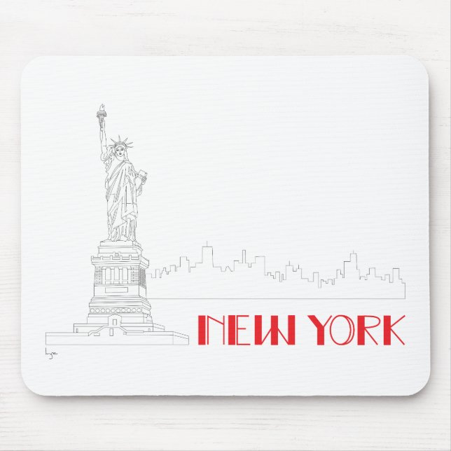 Mousepad Nova Iorque, Legal Estátua da Liberdade (Frente)
