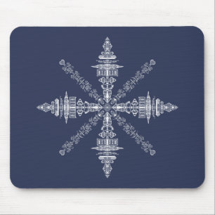 Mousepad Nova Iorque, Nova Iorque, Palavras e Imagens Ocult