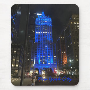 Mousepad Nova Iorque NYC Skyscraper Architecture Night