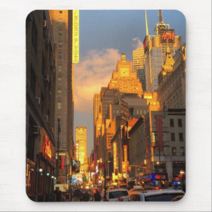 Mousepad Nova Iorque Sunset Midtown Theater District NYC