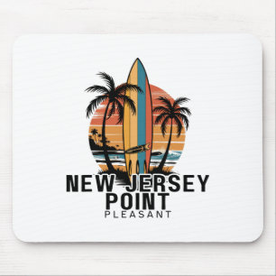 Mousepad Nova Jersey Point Pleasant Surfando Surfista _1