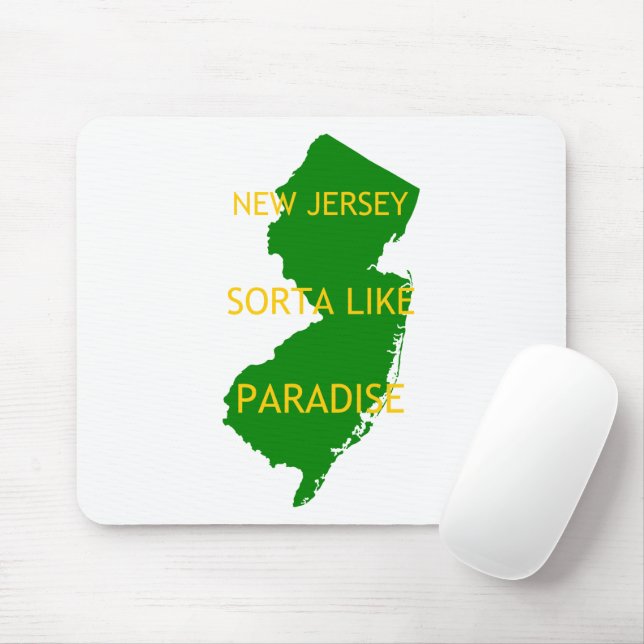 Mousepad Nova Jersey Sorta Como Paraíso. (Com mouse)