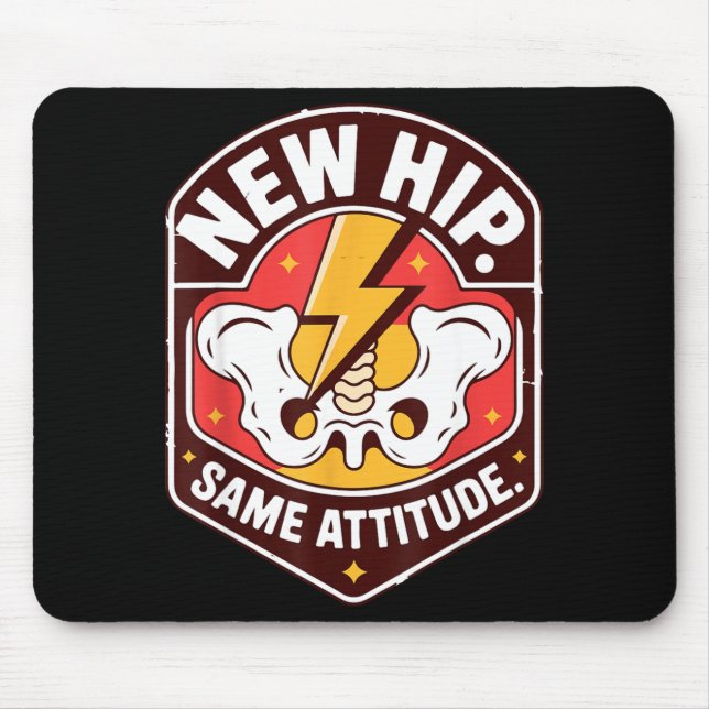 Mousepad Nova recuperação de cirurgia de quadril espírito i (Frente)