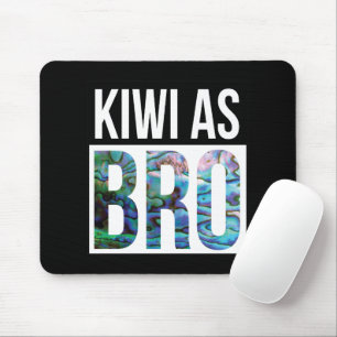 MOUSEPAD NOVA ZEALAND KIWI COMO BRO SIMPLES PAUA
