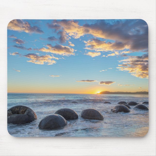 Mousepad Nova Zelândia, Ilha do Sul, Bolas de Moeraki (Frente)