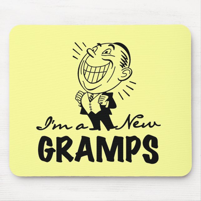 Mousepad Novas camisas e presentes sorridentes (Frente)