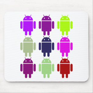 Mousepad Nove inseto Droids (cores roxas múltiplas do