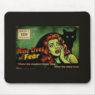 Mousepad Nove Vidas de Terror – Edição Nº 1 Retro Horror