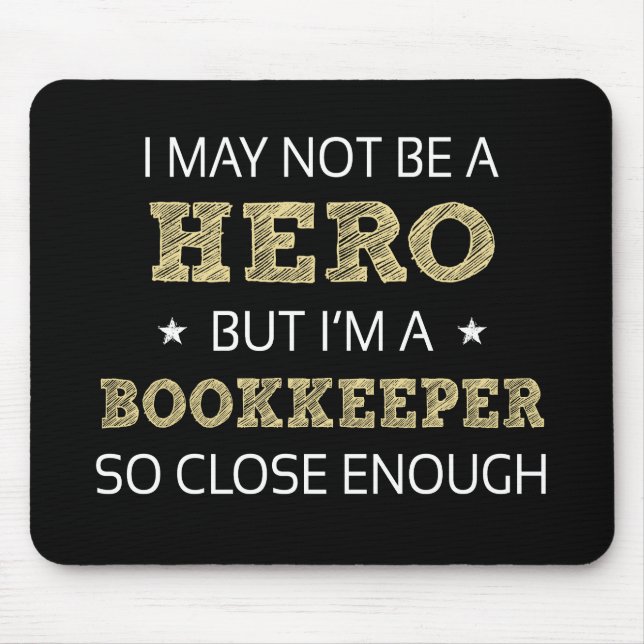 Mousepad Novelty do Bookkeeper (Frente)