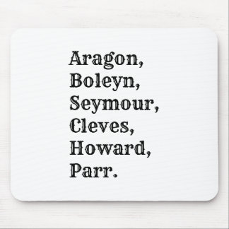 Mousepad Novidade Henrique VIII Mato De Rato De Seis Esposa