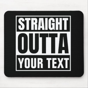 Mousepad Novidade personalizada de texto personalizado de s