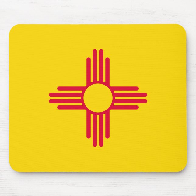 Mousepad Novo Design de Sinalizador do Estado do México (Frente)