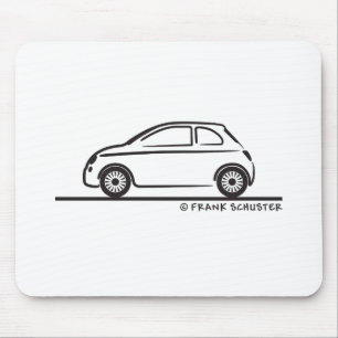 Mousepad Novo Fiat 500 Cinquecento