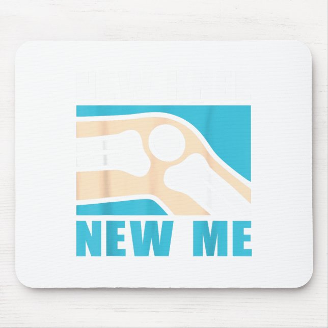 Mousepad Novo joelho nova eu para conscientização sobre sub (Frente)