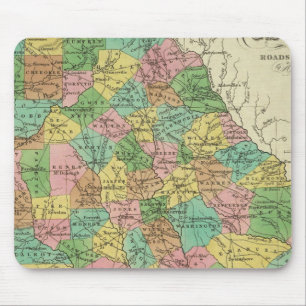 Mousepad Novo Mapa Da Geórgia 2