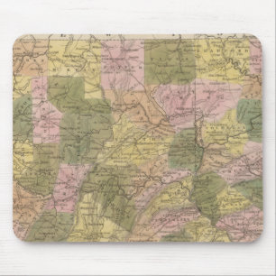 Mousepad Novo Mapa Da Pensilvânia