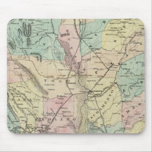 Mousepad Novo Mapa de Bancroft na Califórnia Central