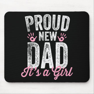 Mousepad Novo papai Orgulhoso É Uma Garota Oferece ao Pai q