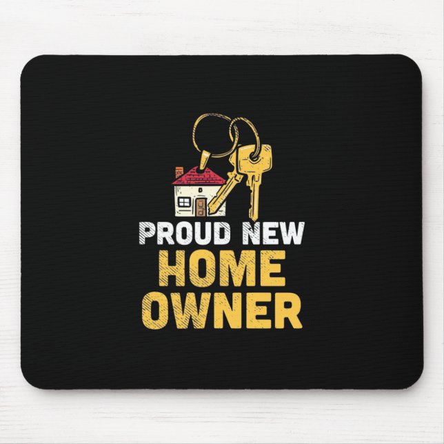 Mousepad Novo proprietário orgulhoso (Frente)