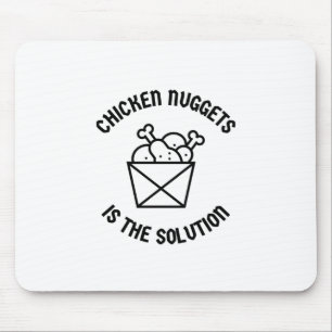 Mousepad Nuggets de frango é a solução