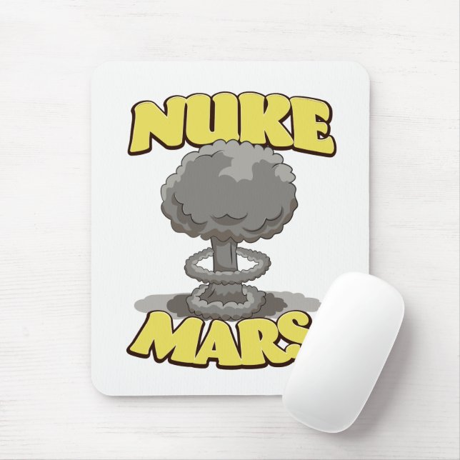 Mousepad Nuke Mars (Com mouse)