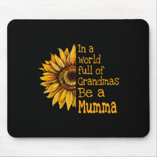 Mousepad Num Mundo De Avós Seja Uma Mumma Finlândia Finland