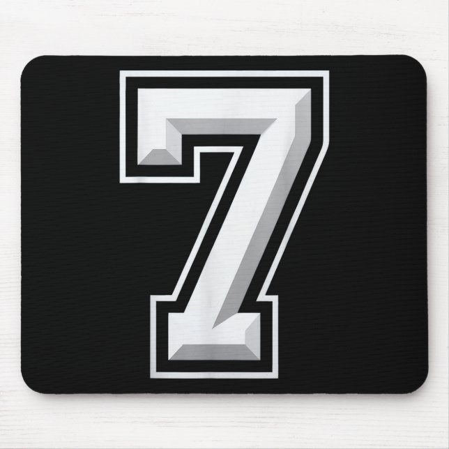 Mousepad Number 7 67 Meme Matching  (Frente)