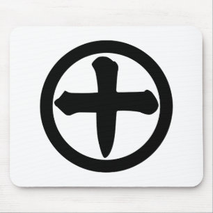 Mousepad Numeral dez do Kanji no círculo