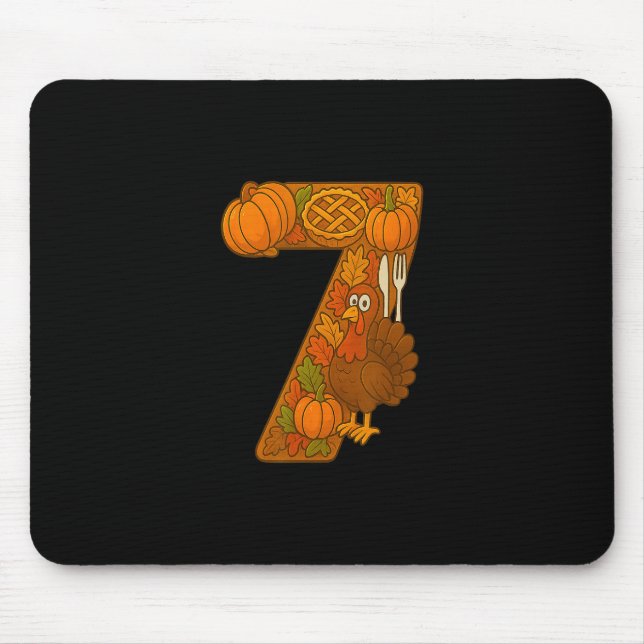 Mousepad Número 67 Correspondente Seis Sete 6 7 Meme 67 Açã (Frente)
