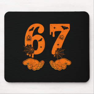 Mousepad Número 67 Correspondente Seis Sete 6 7 Meme 6 7 Di