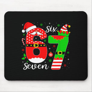 Mousepad Número 67 Correspondente Seis Sete 6 7 Meme 6-7 Na