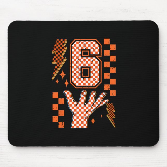 Mousepad Número 6 Correspondente 67 Meme Xadrez Fantasia de (Frente)