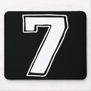 Mousepad Número 7 Seis Sete 6 7 Meme 67 Divertido Aniversár