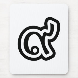 Mousepad Número afortunado 9 de Tailândia/nove/9 (Gao/Kao